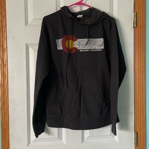 Hooded gray  M sweatshirt